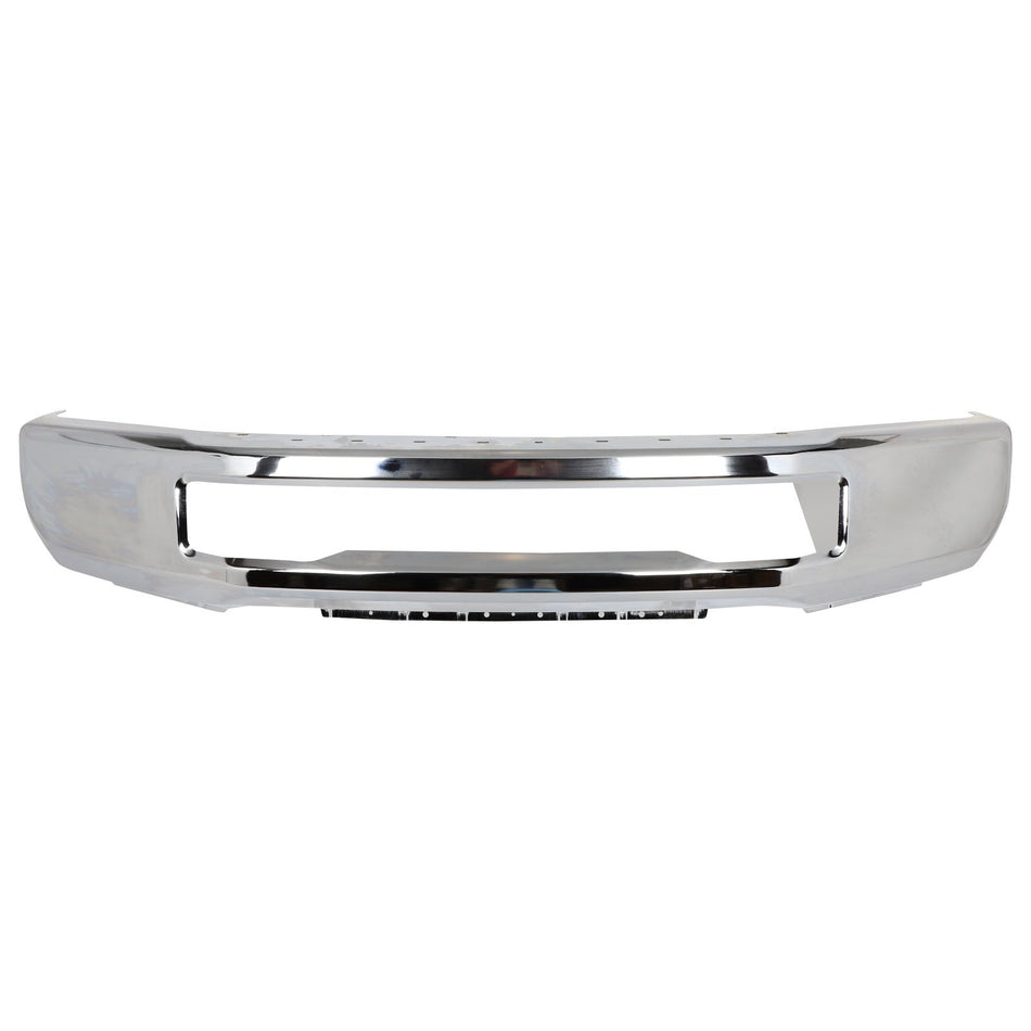 Front Bumper Face Bar Chrome For 2017-18 2019 Ford F250 F-350 Super Duty w/o Fog