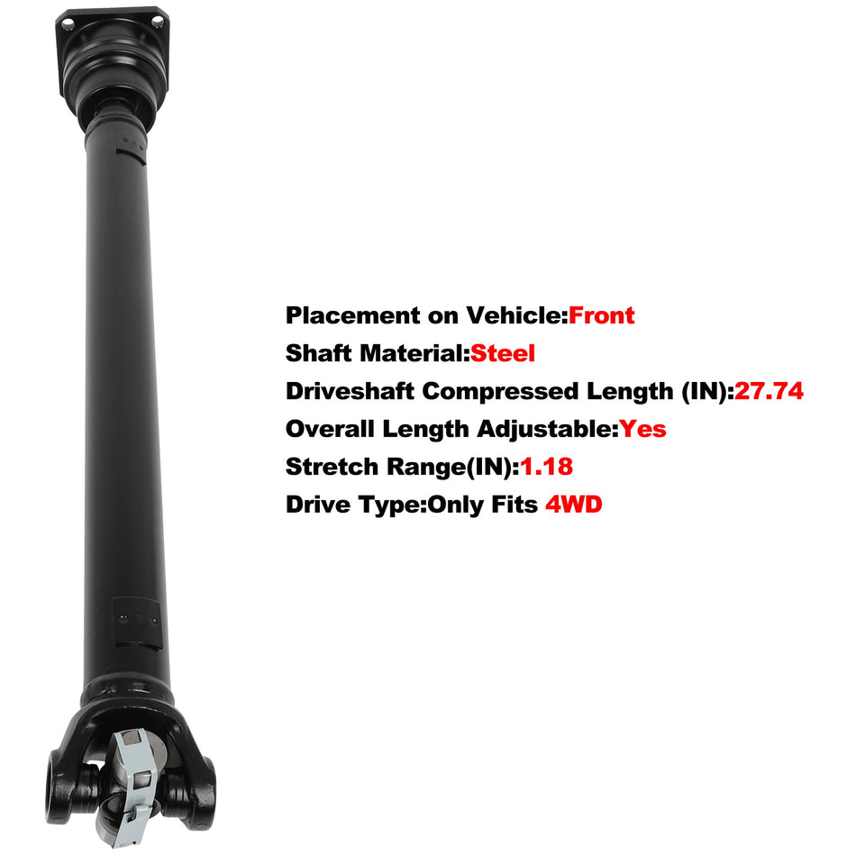 Drive Shaft Prop Assembly for Isuzu i-350 2006 15104642 65-9516 25843685