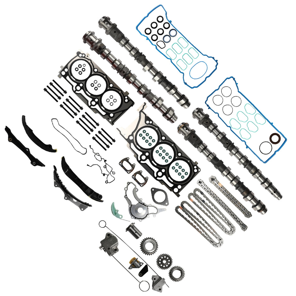 Head Gasket Set Bolts Timing Kit Lifter Kit for 11-16 Ram Chrysler Dodge Jeep