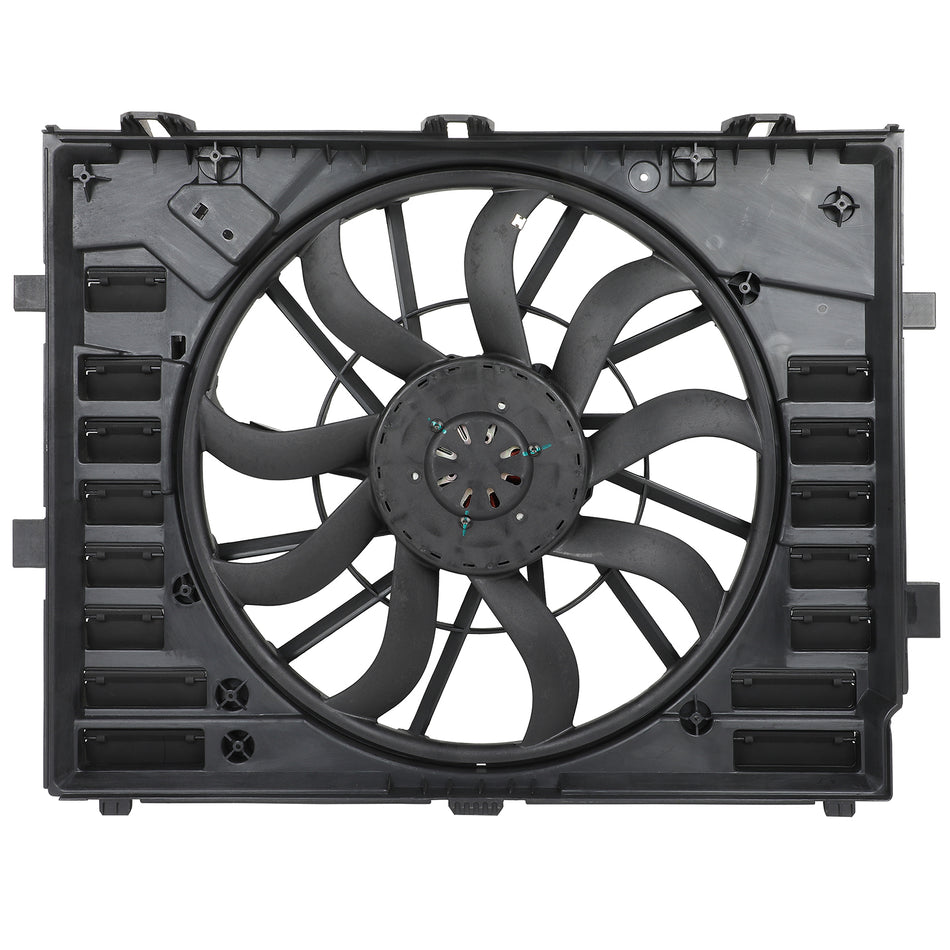 Electric Radiator Cooling Fan Assembly Fits VOLKSWAGEN TOUAREG 12-15 2016-2017