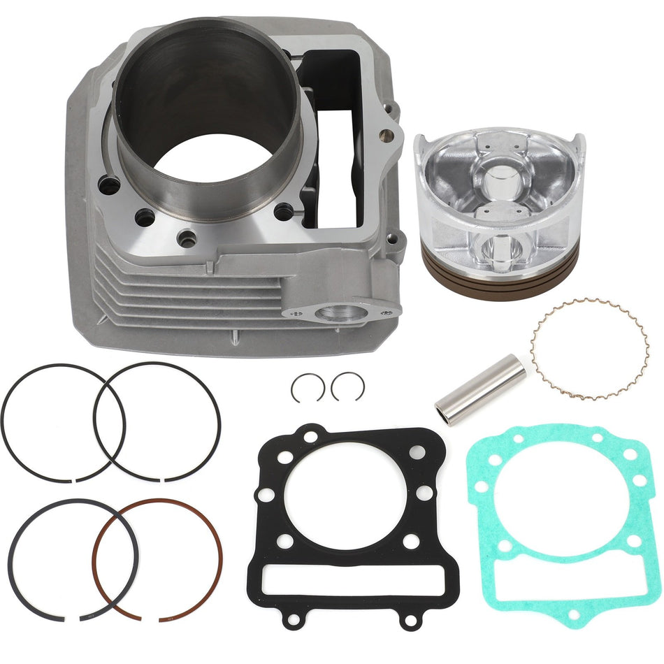 Cylinder Piston Gasket Rebuild Kit For Kawasaki Bayou 300 KLF300B 89-04