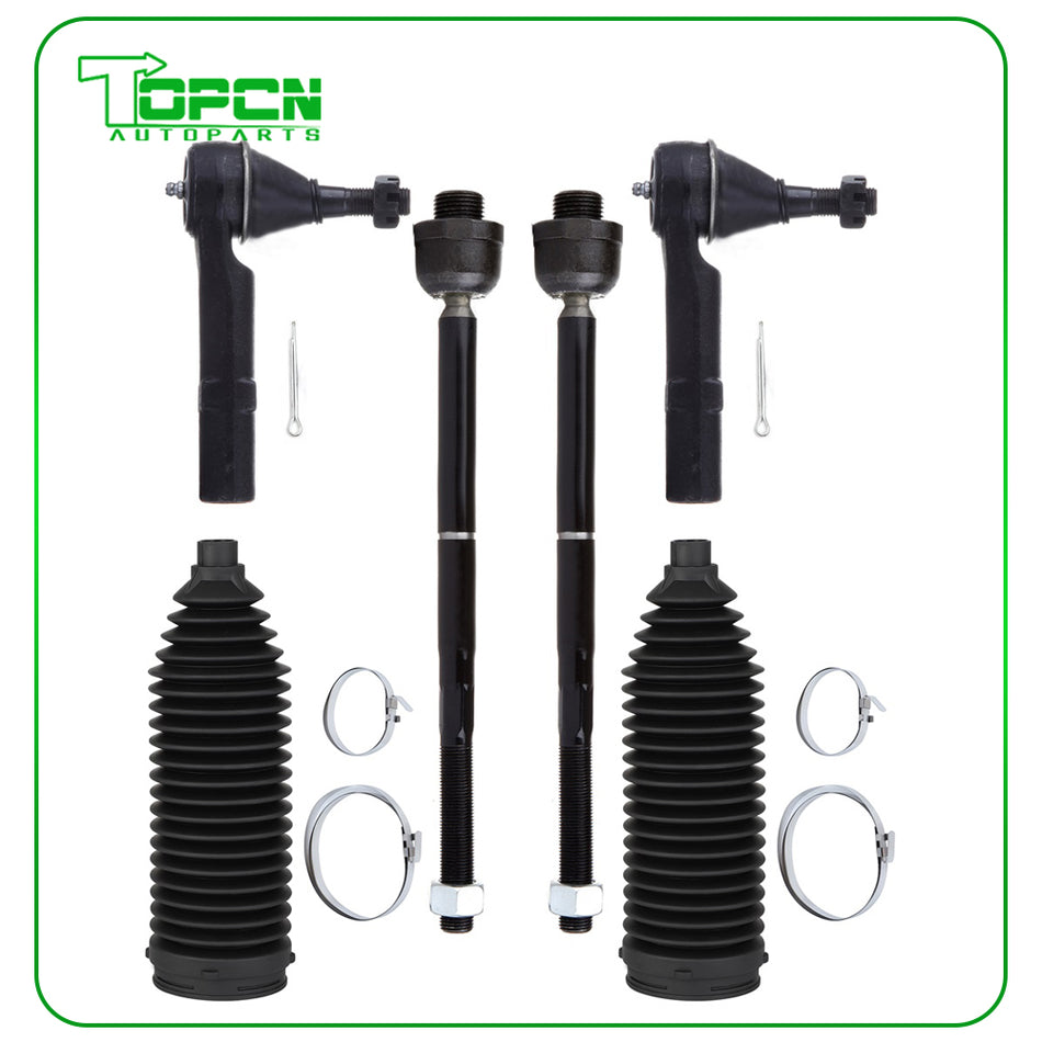 Front Tie Rod End Bellow Boot For 2007-2013 Chevy Silverado 1500 Tahoe GMC Yukon