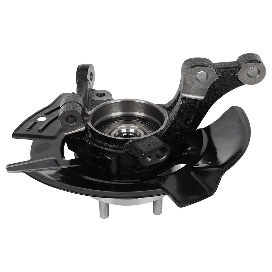 Front Left Steering Knuckle & Wheel Bearing Hub Fits Hyundai Sonata 2011-13 2.4L