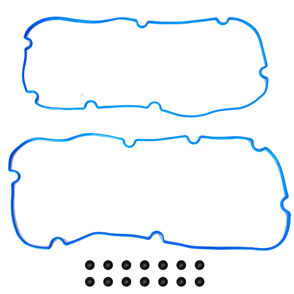 Valve Cover Set Gasket (w/Grom) 2001-2007 For Chevrolet 8.1L V8 OHV 16v VC3181G