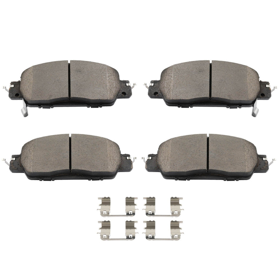 For 2016-2017 Honda Accord Front Ceramic Brake Pads Set D1860