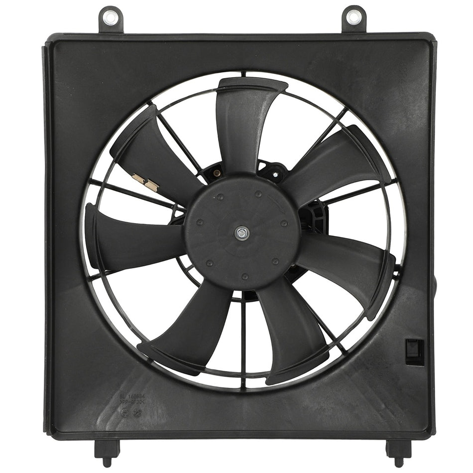 Engine A/C Condenser Cooling Fan Assembly For 2013-2015 2016 2017 Honda Accord