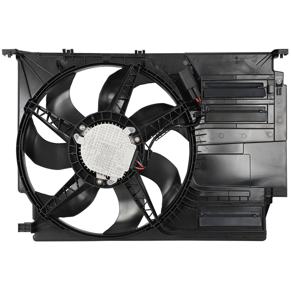 Electric Radiator Fan Assembly Fits 2016 2017 2018 2019 BMW X1 2018-2019 BMW X2