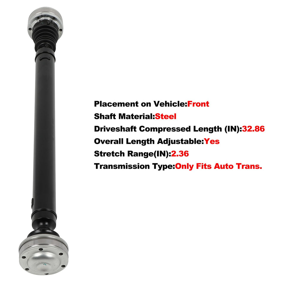 For Jeep Grand Cherokee 2001 L6 4.0L Front Drive Shaft 52099497AC 52099497