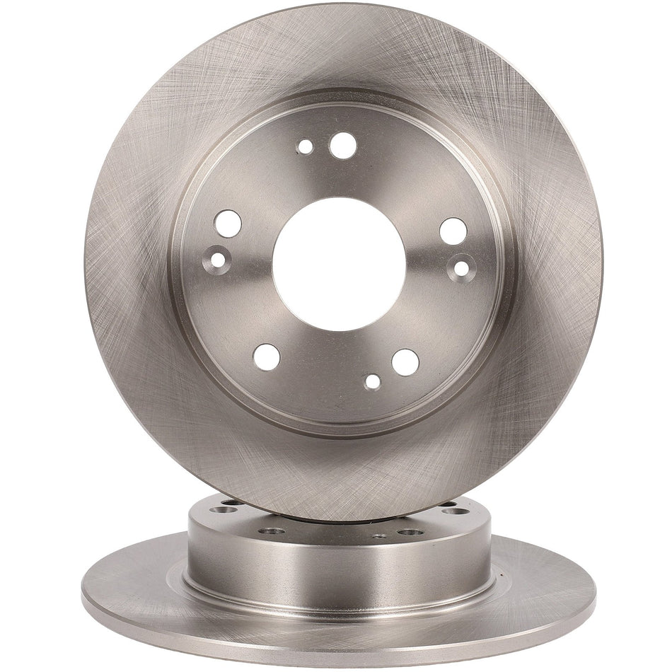 For Honda Civic 2006-2007 For Acura CSX 2006-2010 2011 Solid Brake Rotors Rear