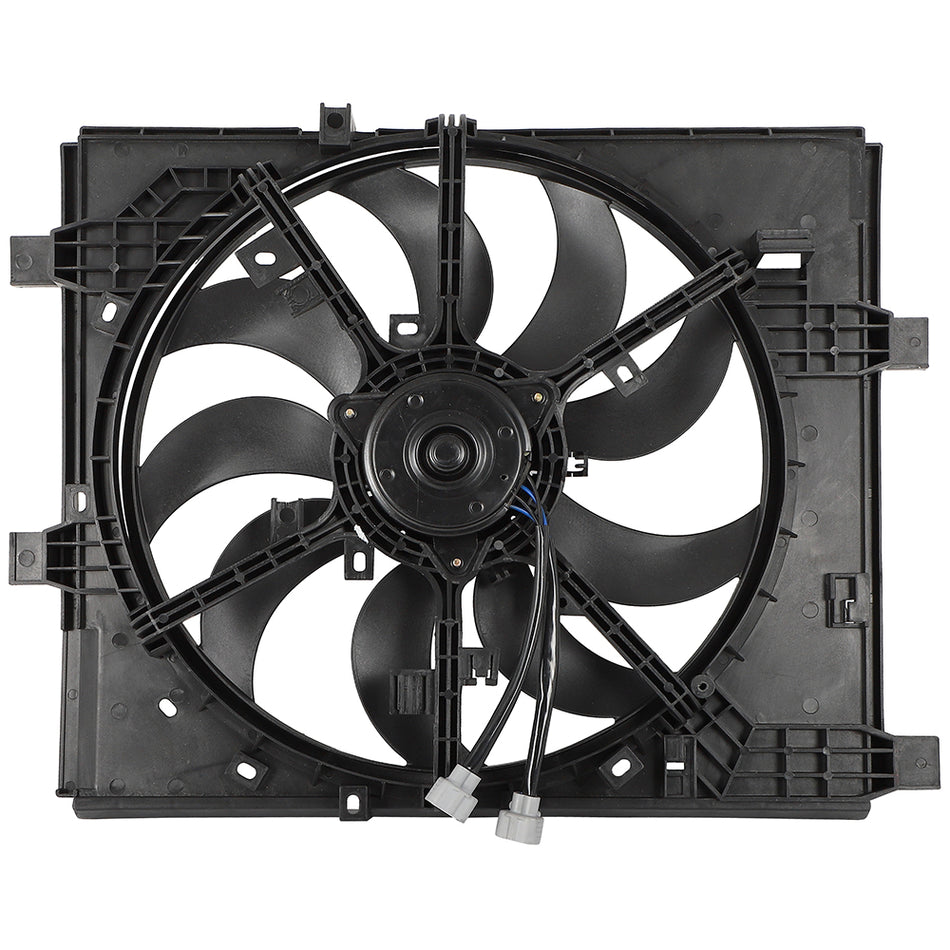 Electric Radiator Fan Assembly Fits 2011 2012 2013 2014 2015-2017 Nissan Juke