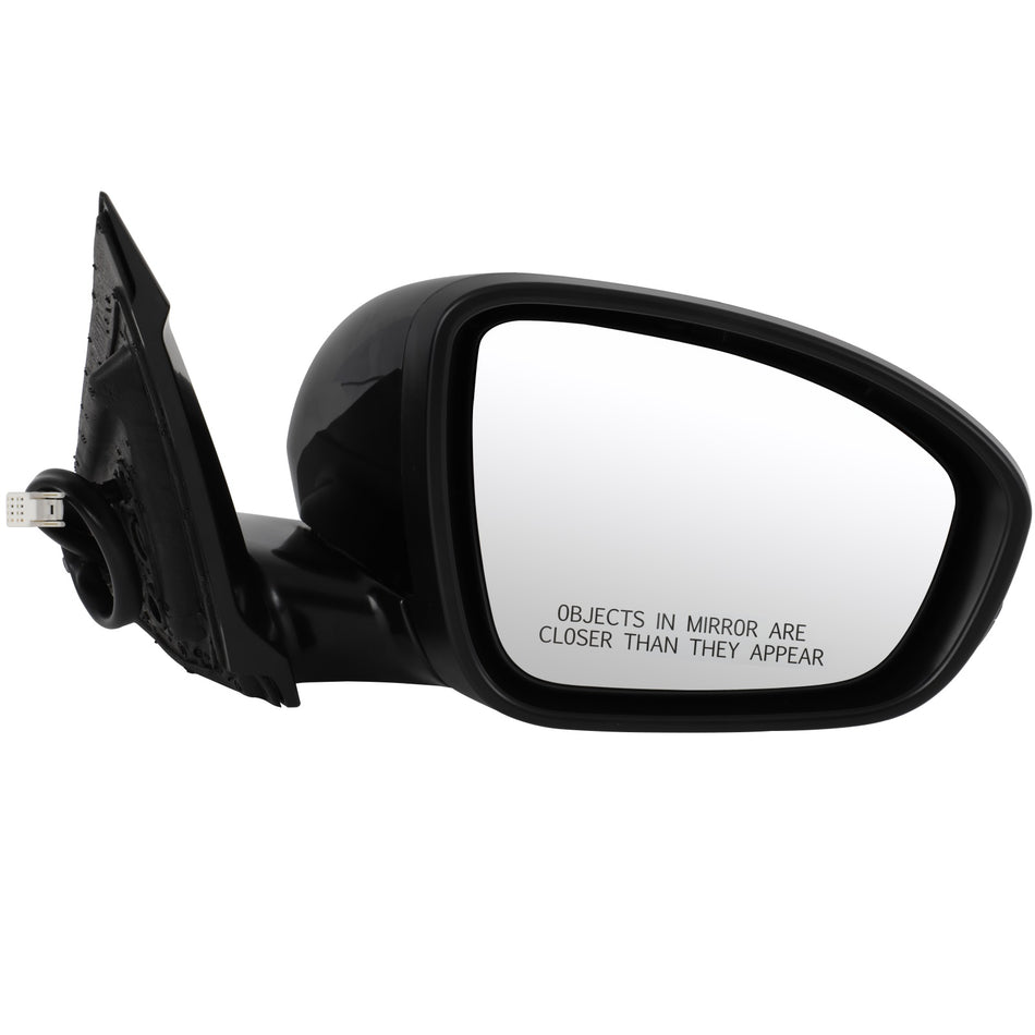 Power Heated Signal Mirror Black For 2019with Nissan Altima Passenger Side