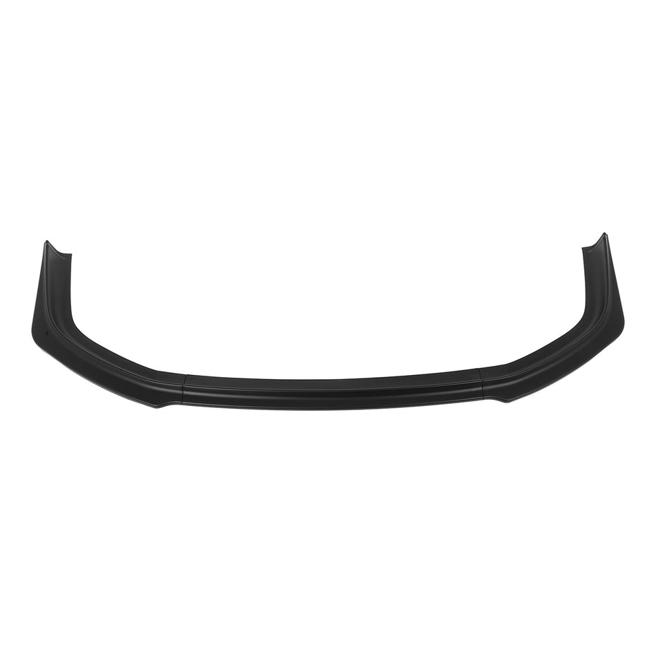 For 2008-2017 Mitsubishi Lancer EVO X 10 Front Bumper Lip Spoiler Matte Black