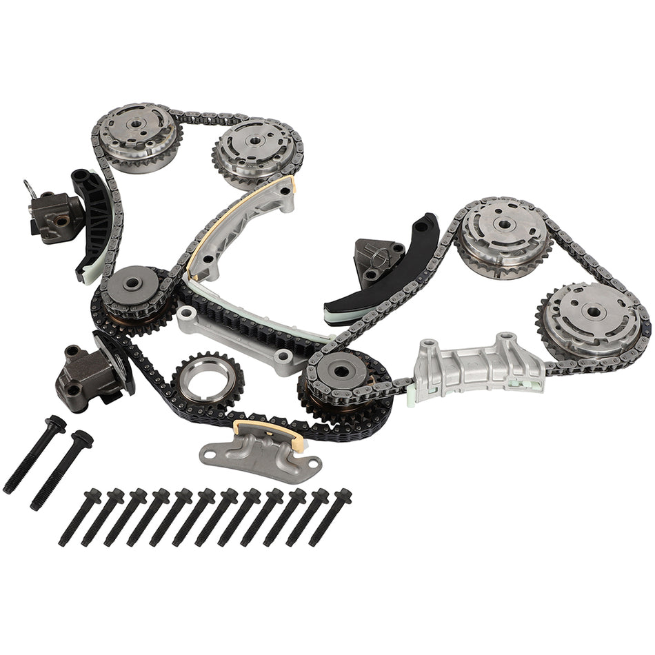 Timing Chain Kit for 04-06 GM Buick Cadillac CTS SRX 3.6L DOHC 24V with VVT 134152