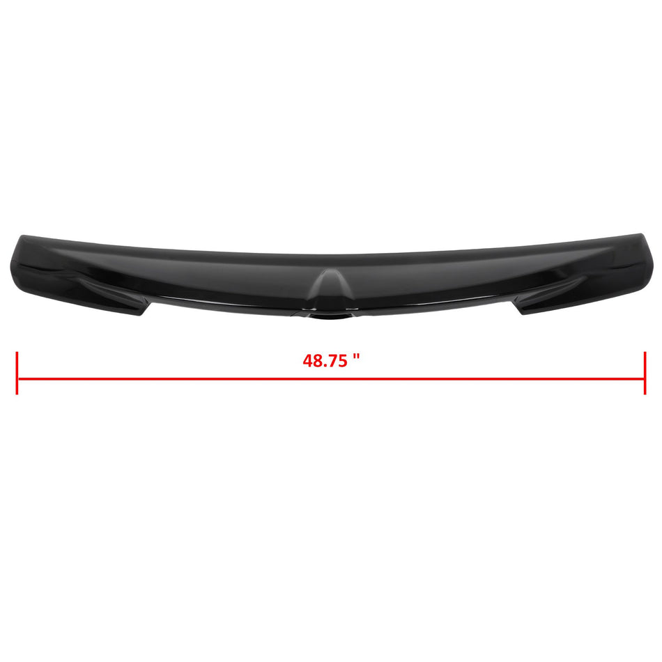 For 2006-2007 Honda Accord Sedan Duckbill Gloss Black Trunk Spoiler Wing ABS