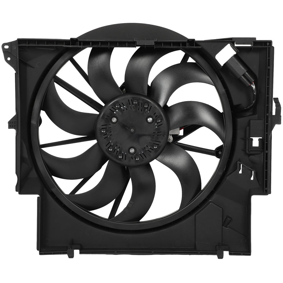 Electric Radiator Cooling Fan Assembly Fits BMW 335XI 2007-2008 BMW 135I 08-13