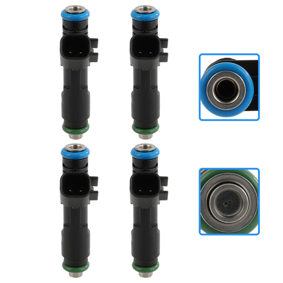 4pcs Fuel Injectors Fit Chrysler 200 2015-2016 Jeep Cherokee KL 2018-23 2.4L