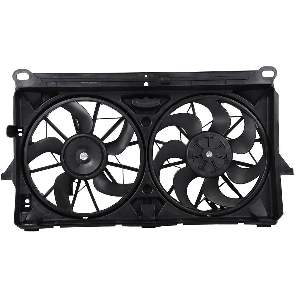 Electric Radiator Fan Assembly Fits 2007 2008 2009 2010-2013 GMC Sierra 1500