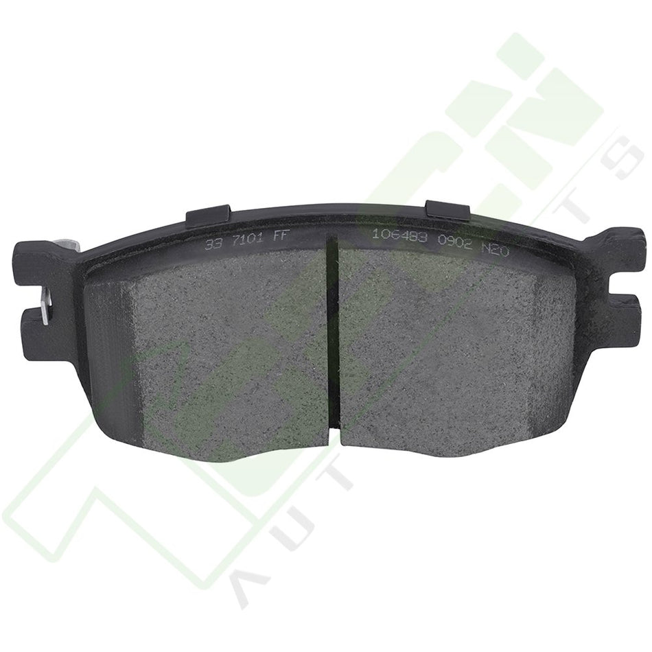 4x Front Ceramic Brake Pads For 06 07 08 09 2010 2011 For Hyundai Accent 1.6