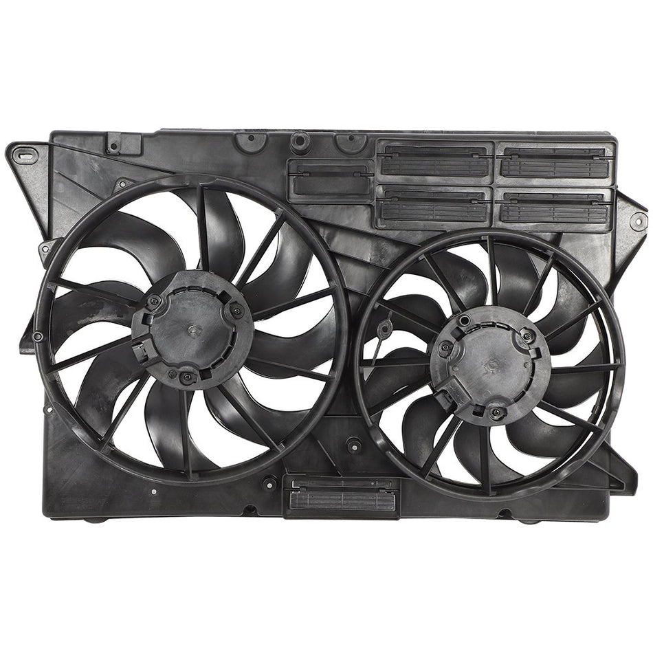 Electric Radiator Condenser Fan Assembly Fits 2013 2014 2015-2019 Ford Explorer