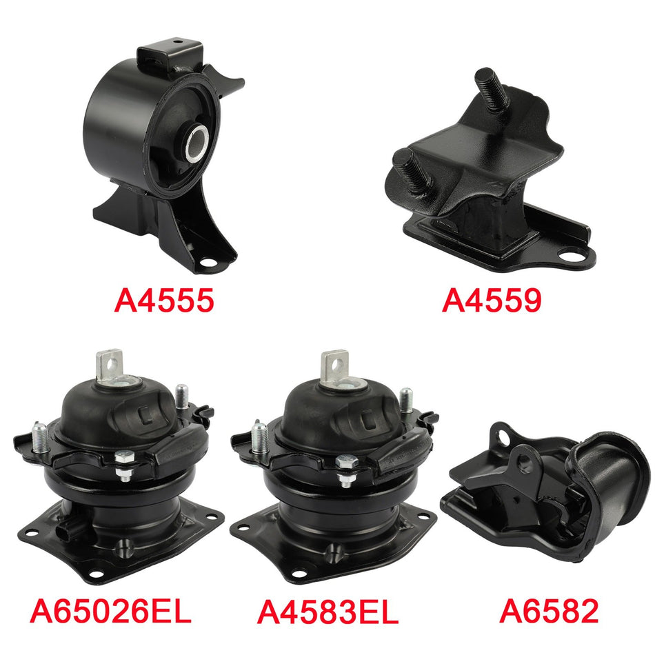 5x Engine Motor & Transmission Mount for Honda Odyssey EX-L EXL Touring 05-06