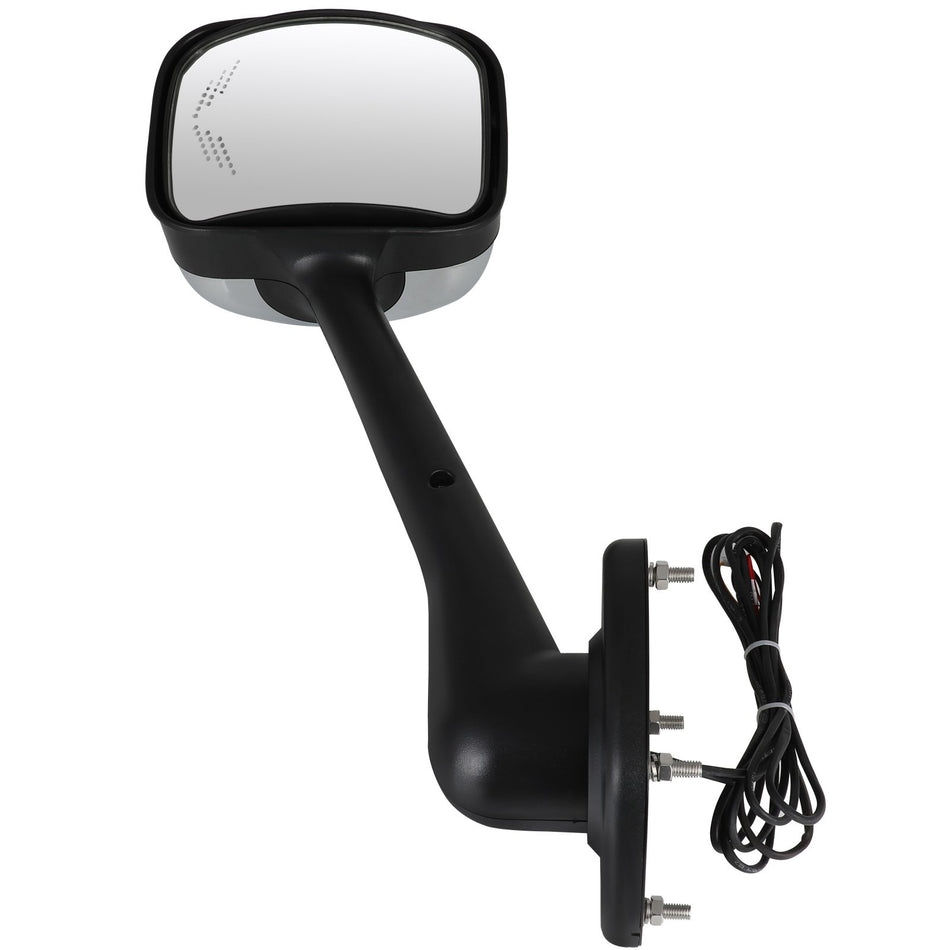Hood Mirror w/Led Turn Light Replacement Passenger Side For Kenworth T680/880