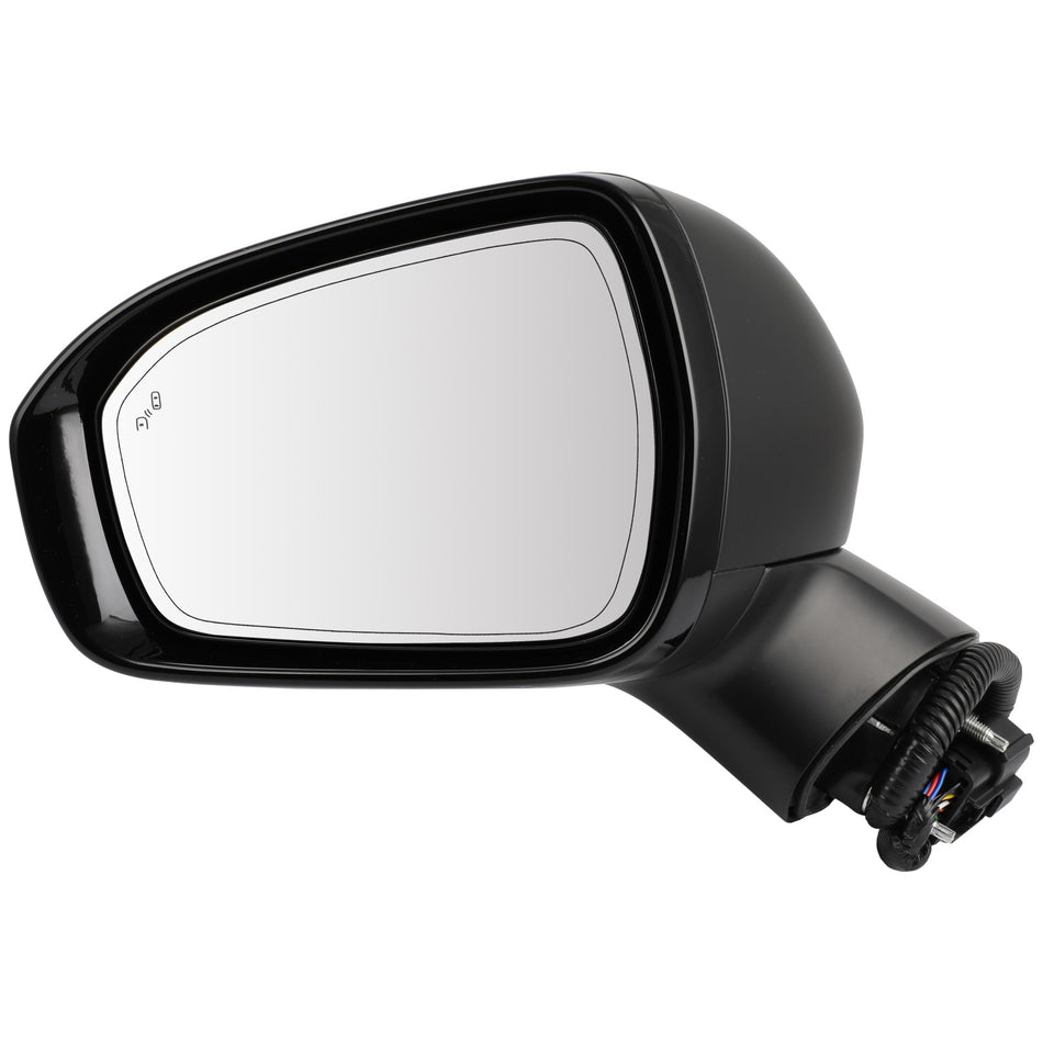 Driver Side Mirror For 18-19 Ford Fusion Heated Signal Blind Spot Memory Puddle