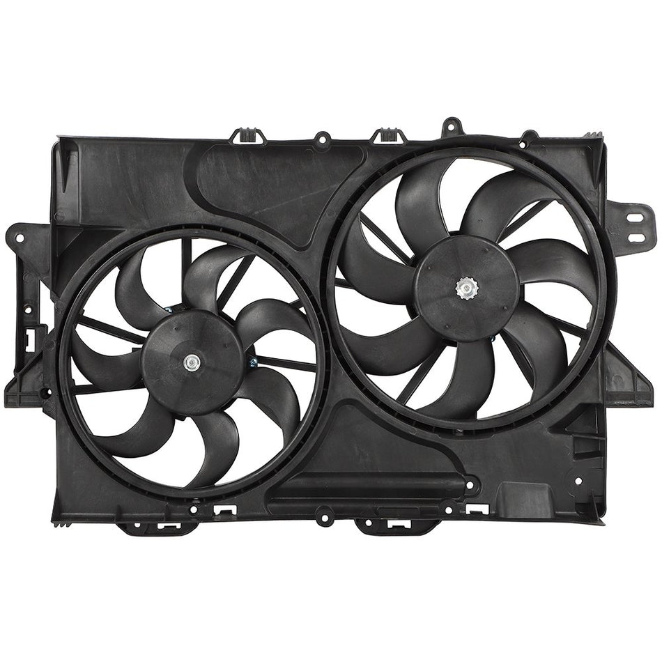 Electric Radiator Condenser Fan Assembly Fits 13 14 2015-2017 Chevrolet Equinox