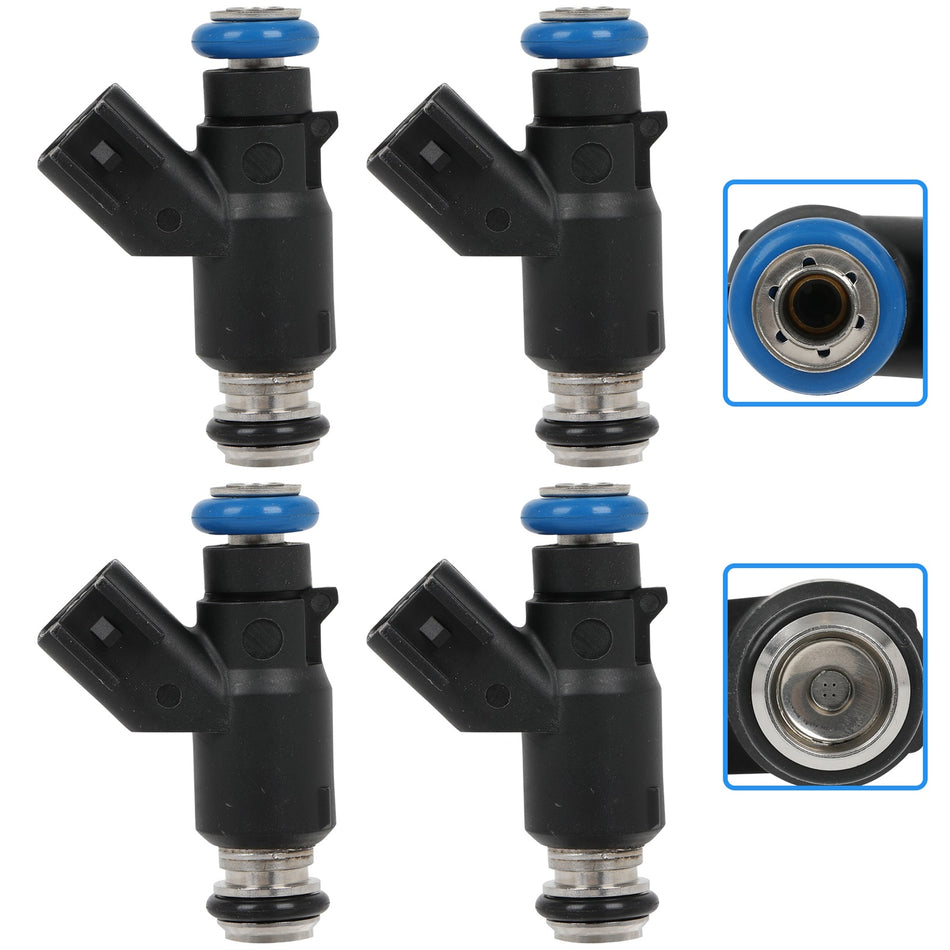 4pcs New Fuel Injector fits Chevrolet Aveo Aveo5 2007-2008 L4 1.6L Gas 96487553