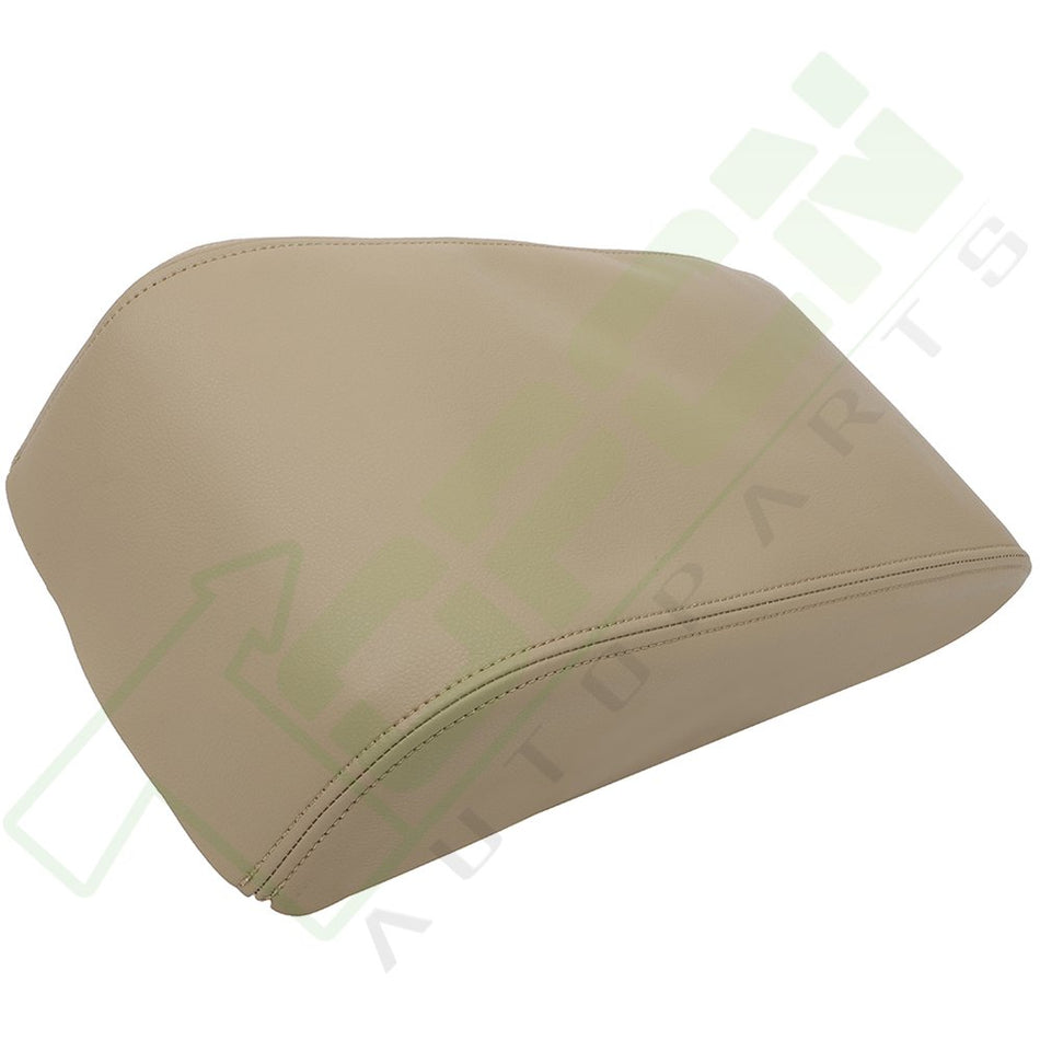 BEIGE CENTER CONSOLE ARMREST COVER LID LEATHER FOR 05-12 TOYOTA AVALON NEW