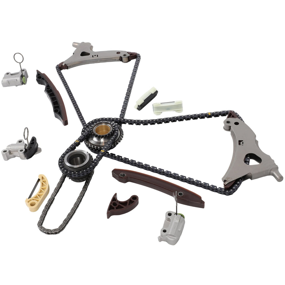 Timing Chain Kit Fits 11-15 Mercedes-Benz C300 E300 C350 E350 GLK300 ML350 3.5L