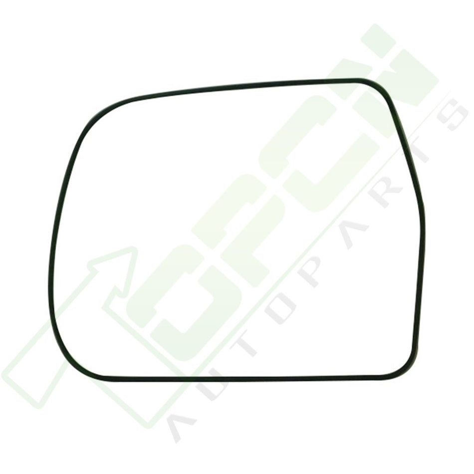 Replacement Door View Mirror Glass For 2001-07 TOYOTA HIGHLANDER Driver Side
