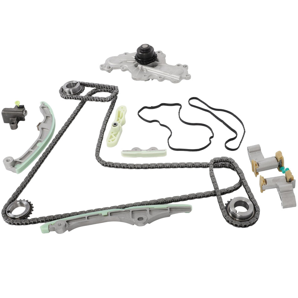 Timing Chain Kit Water Pump For 07-2010 Ford Edge Taurus Lincoln Mkz 3.5 3.7L V6