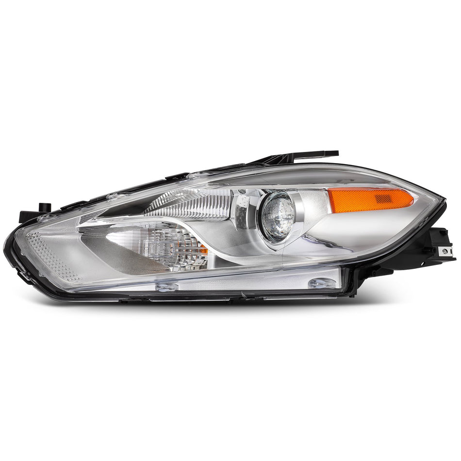 For 2013-2016 Dodge Dart Projector Chrome Headlight Assembly Set Left Side