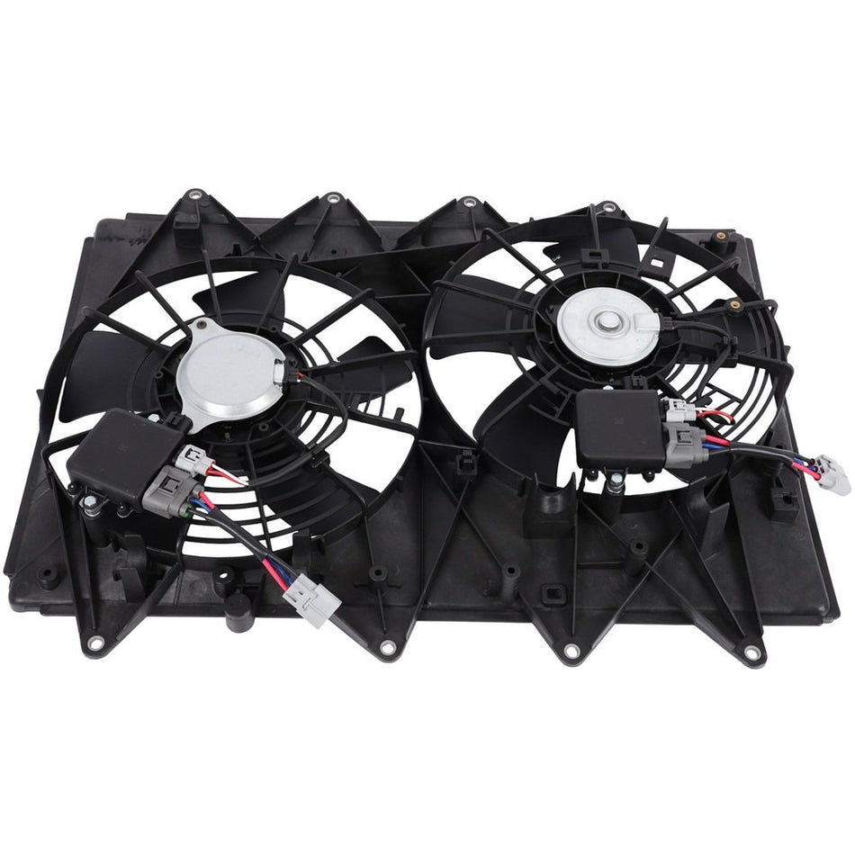 Electric Radiator Condenser Fan Assembly Fits 2007-2012 2013 2014 15 Mazda CX-9