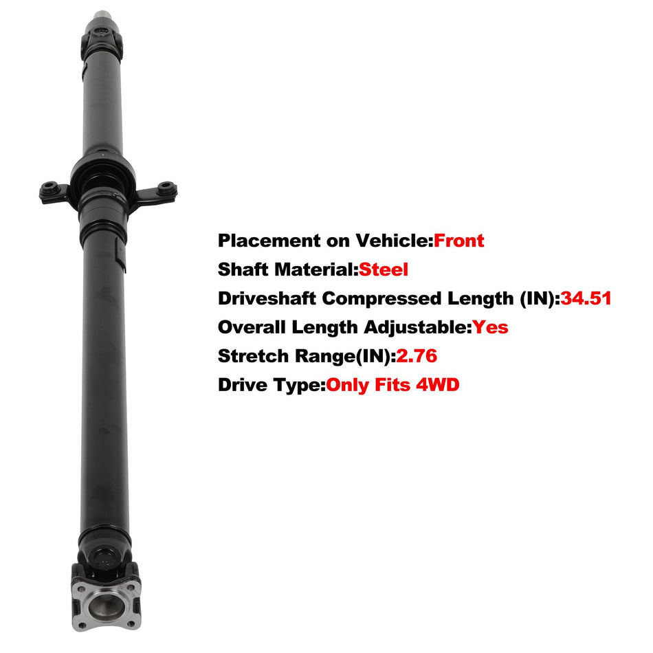 For Subaru Forester 2006-2008 H4 2.5L Rear Drive Shaft 936-951 936951 65-7060