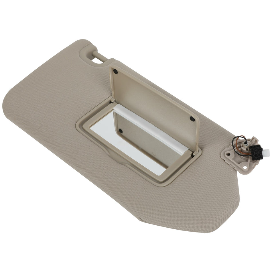 Right Side Tan Sun Visor W/Lamp For INFINITI JX35 QX60 Pathfinder