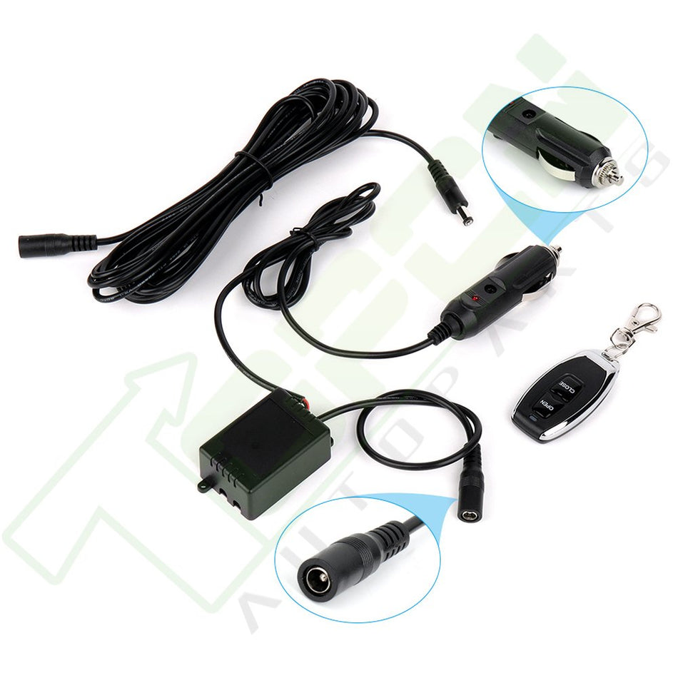 Fits Exhaust Muffler electric Valve Cutout Toggle Switch 12ft Wiring Harness