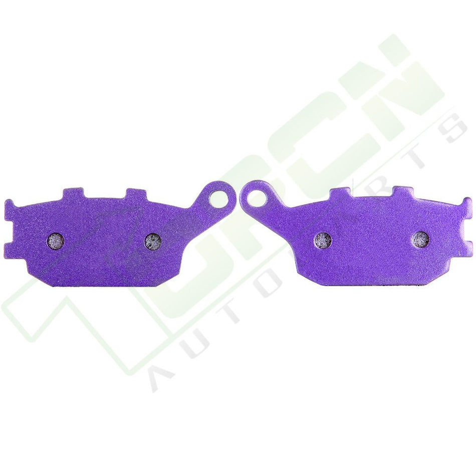 Rear Carbon fiber Brake Pads for 2004-2012 2005 2006 2007 2008 Yamaha YZF R1