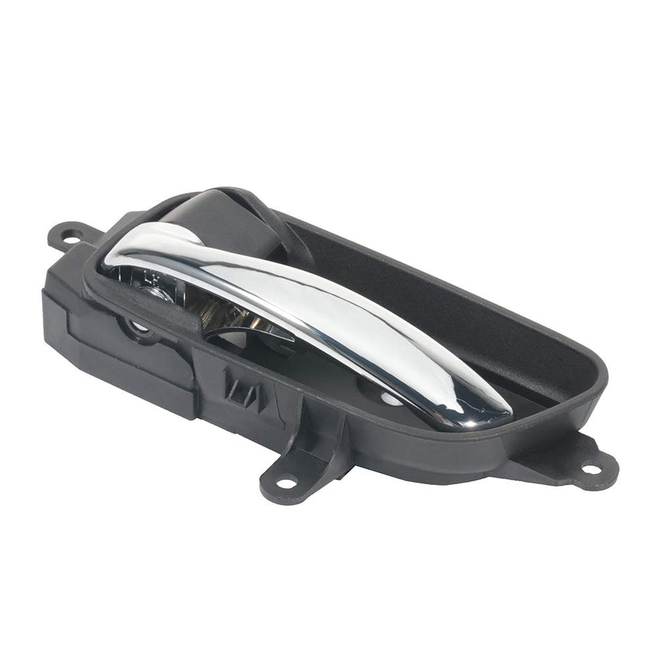 Door Handle Interior Chrome Black Left 13-17 Nissan Altima Nissan Pathfinder