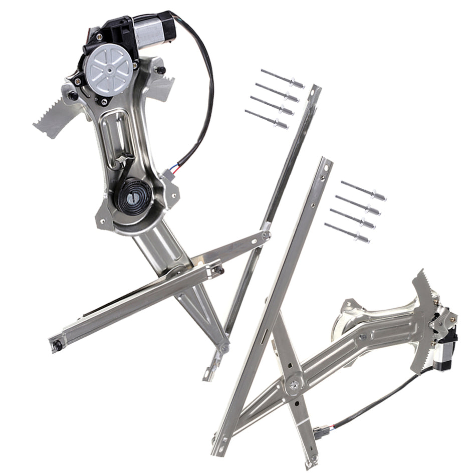 1994-2004 Ford Mustang Window Regulator With Motor Front Pair