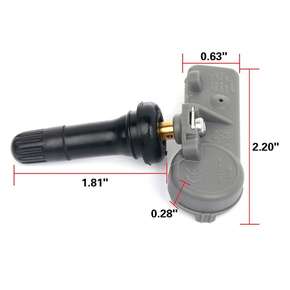 1X DV6T-1A180-AA Tire Pressure Sensor TPMS For Ford Escape F-150 Transit 433MHz