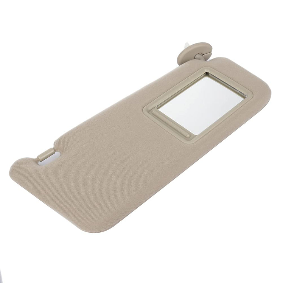 Passenger Right Sun Visor for 09-16 Toyota Venza w/ sunroof 74310-0T022-A1 Beige