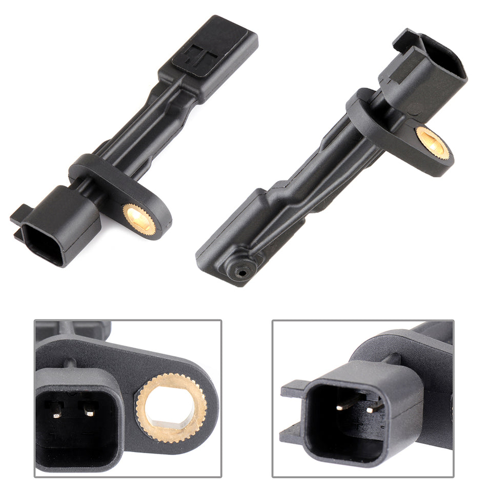 Set 2 Rear Driver & Right ABS Wheel Speed Sensor For Jeep Wrangler Dodge Nitro