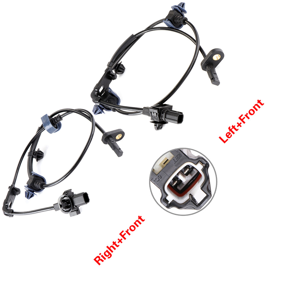 2 Pcs Front LH And RH ABS Wheel Speed Sensor For LX Sport Utility 4-Door 2.4L