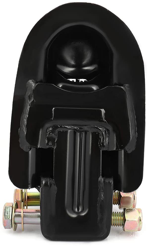 High Quality 2-5/16 inch Ball Adjustable Coupler Black 14000LBS