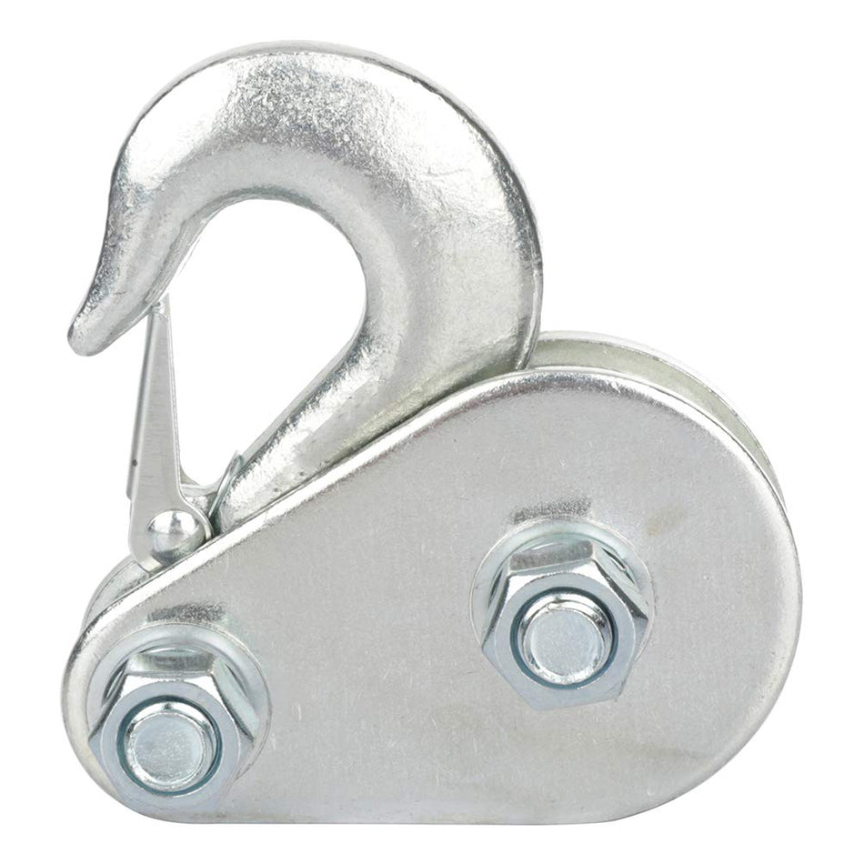 Heavy Duty Recovery Pulley Winch Snatch Block - 2 Ton 4,400 lb.