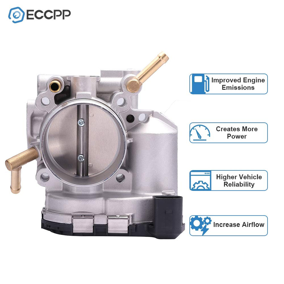 Throttle Body For 00-06 Volkswagen Golf 01-05 Volkswagen Jetta 2.0L