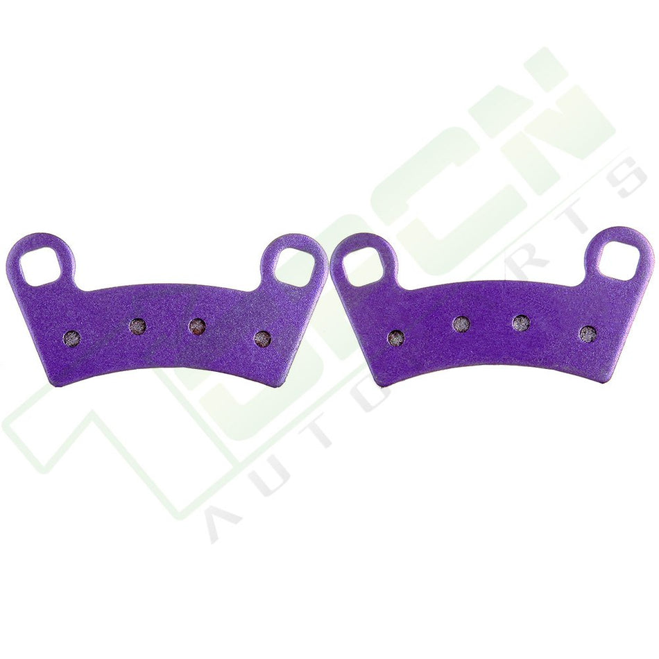 Fits 2009 2010 Polaris Outlaw 450 MXR Front Carbon fiber Brake Pads
