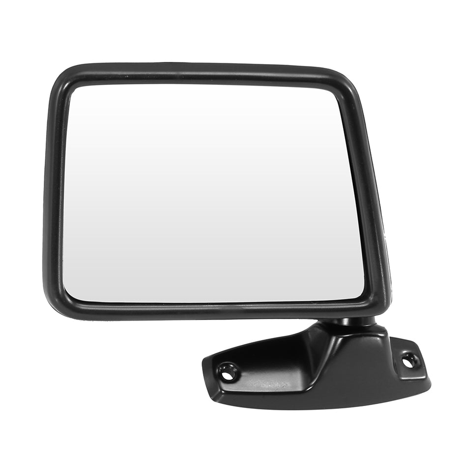 Black Manual Fold Driver Side Mirror For 83-92 Ford Ranger