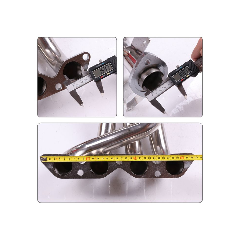 1993-1997 Corolla 1.6 l4 4Afe Stainless Steel 4-2-1 Manifold Exhaust Header Only for Auto